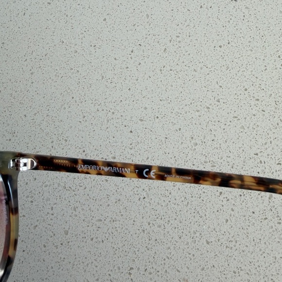 EMPORIO ARMANI EA4039 sunglasses in the colorway 5265/1 burgundy main image 8